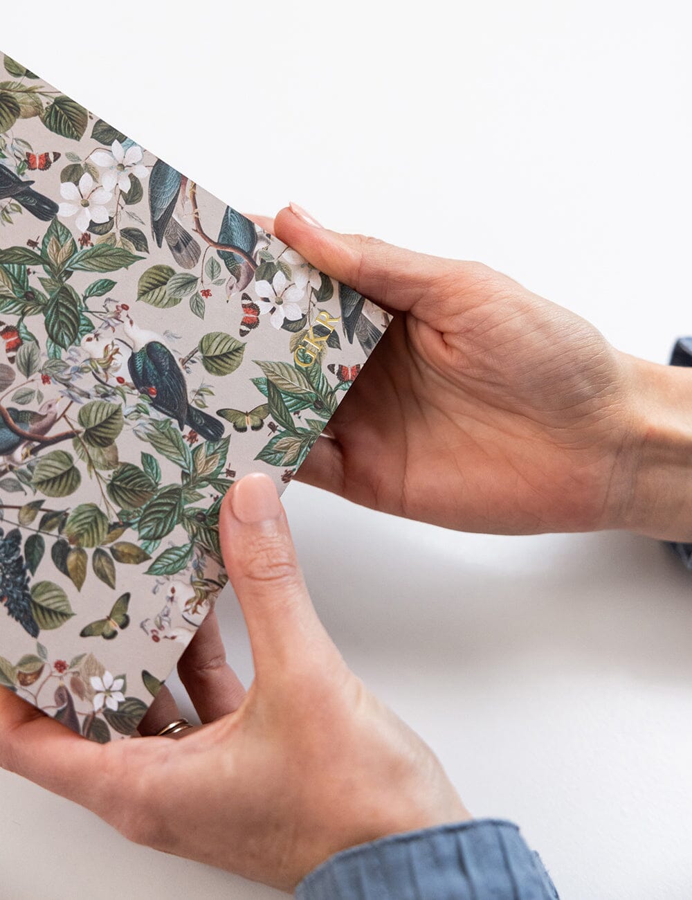 Botanical Grove Notepad Desktop Jotter