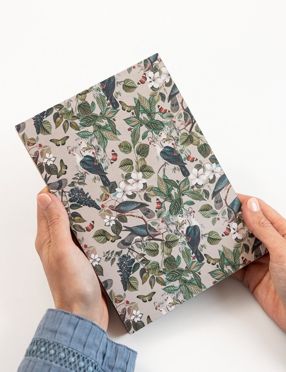 Botanical Grove Notepad Desktop Jotter