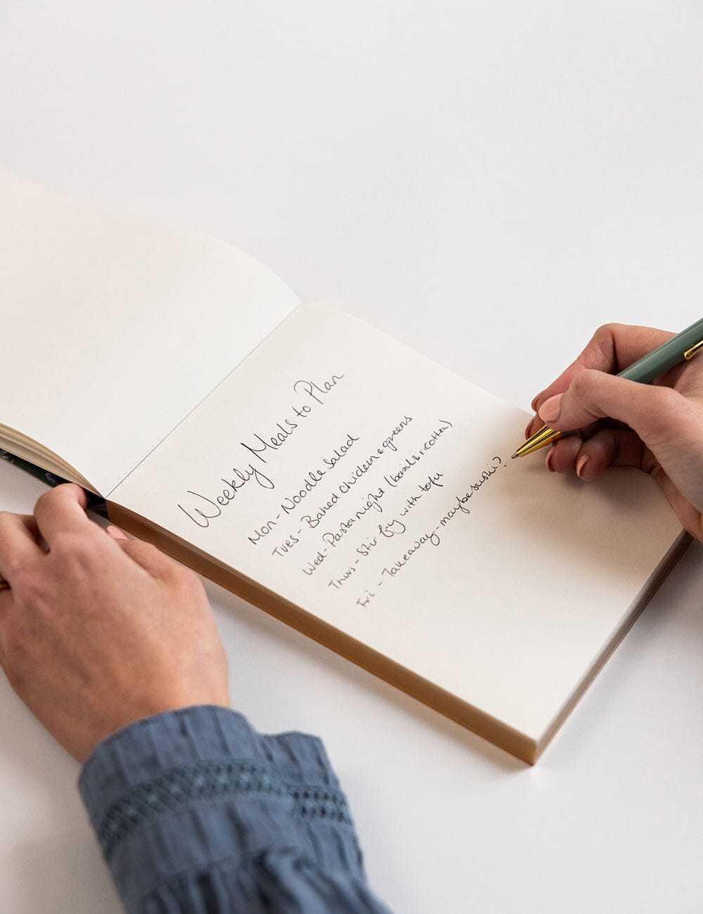 Indigo Haven Notepad Desktop Jotter