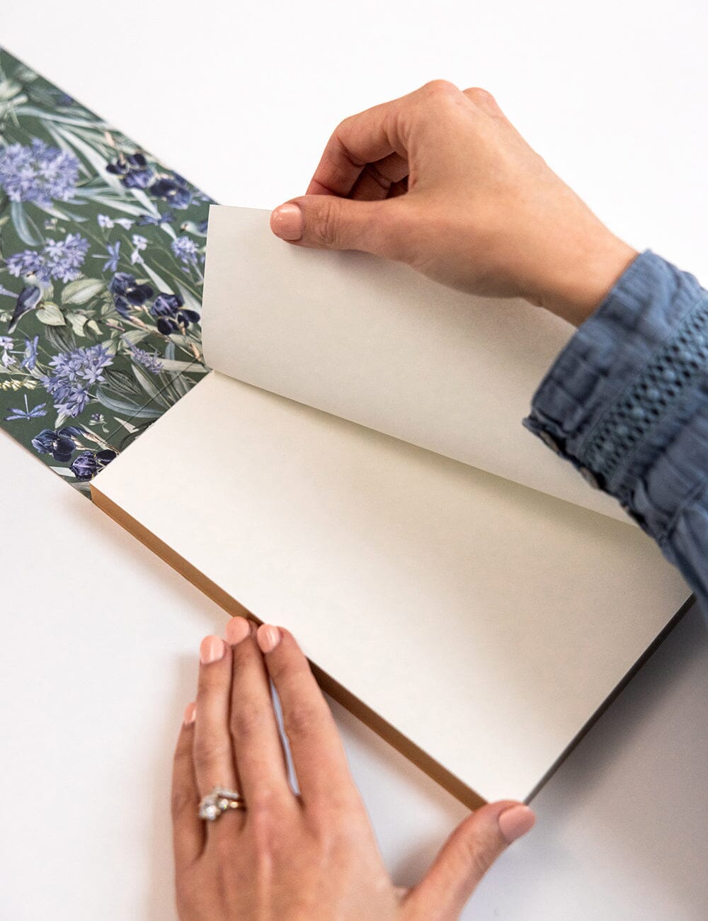 Indigo Haven Notepad Desktop Jotter