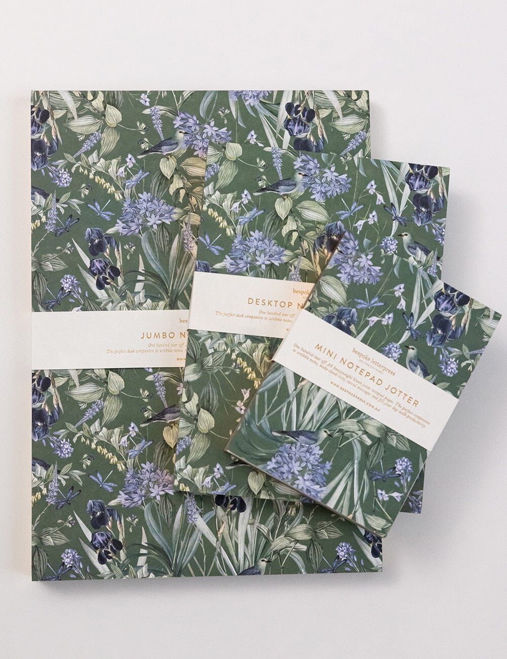 Indigo Haven Notepad Desktop Jotter