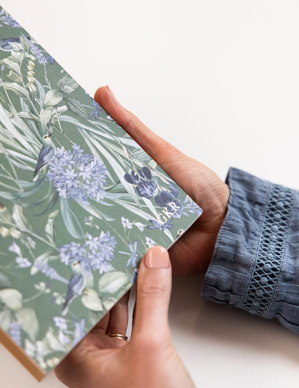 Indigo Haven Notepad Desktop Jotter