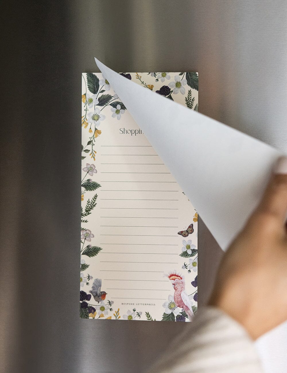 Cockatoo Shopping List DL Notepad
