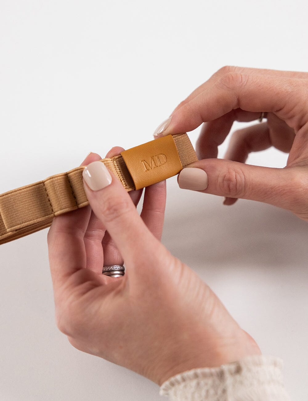Elastic Book Strap - Mustard