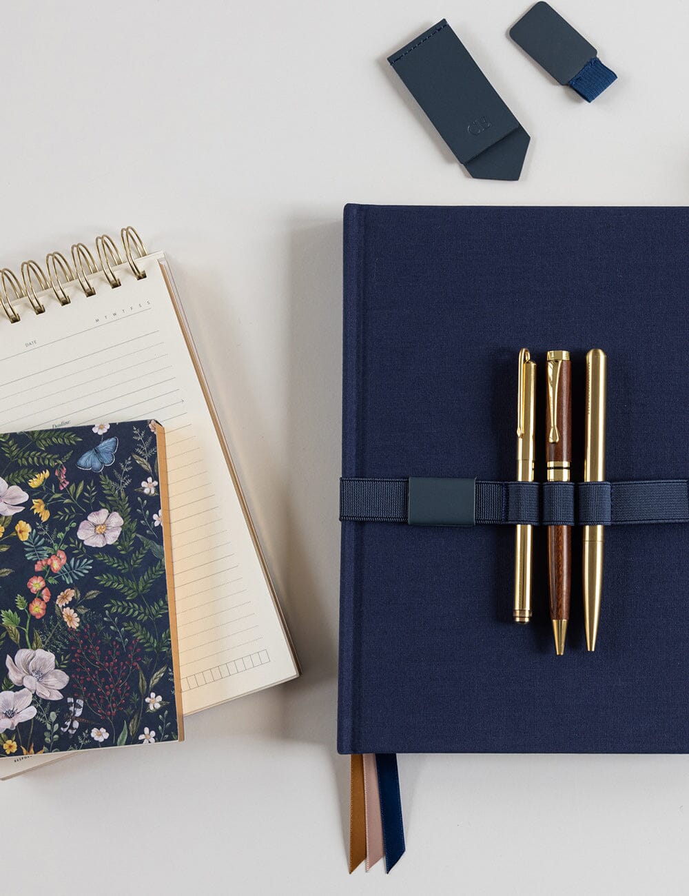 Elastic Book Strap - Royal Blue