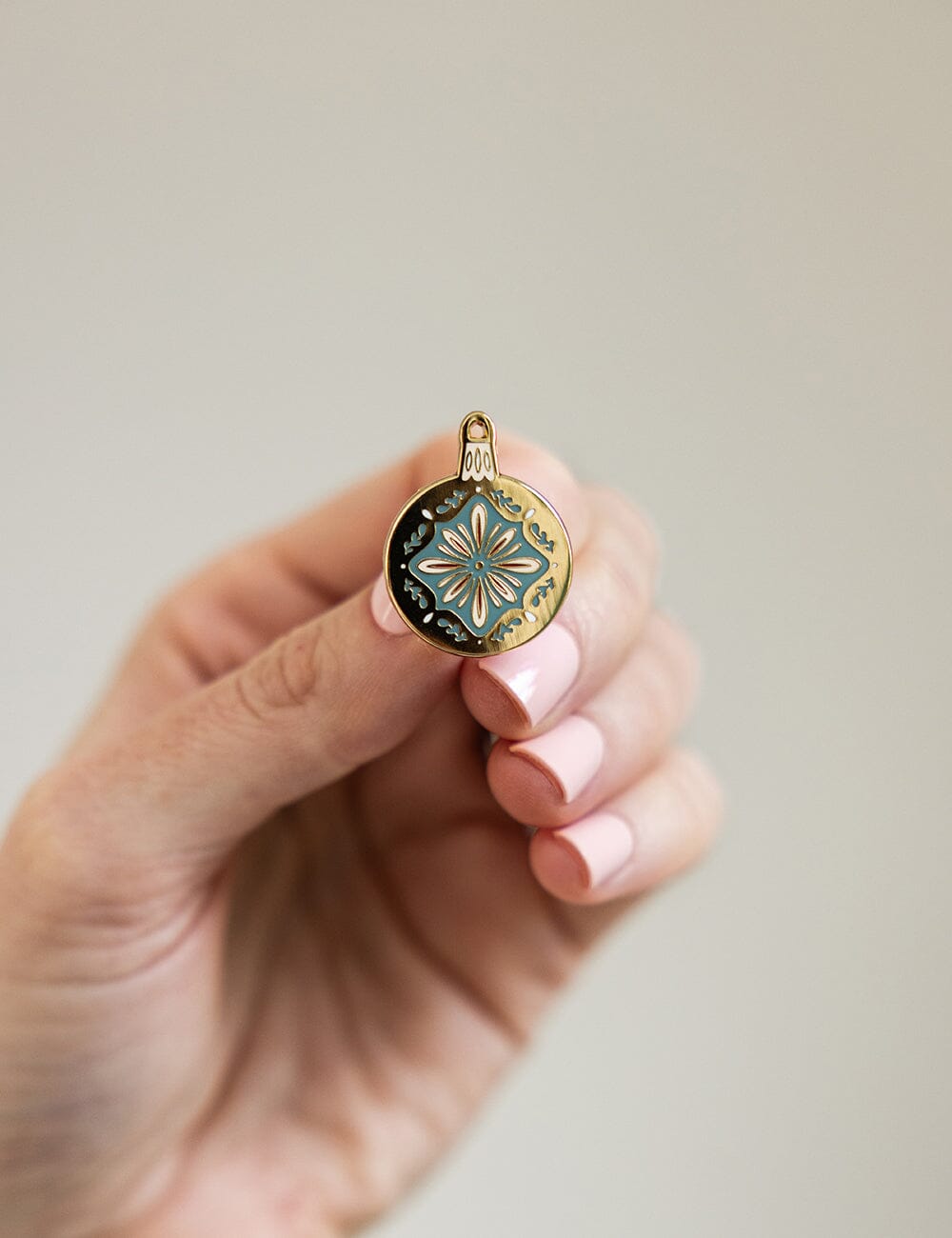 Bauble Enamel Pin enamel pin Bespoke Letterpress