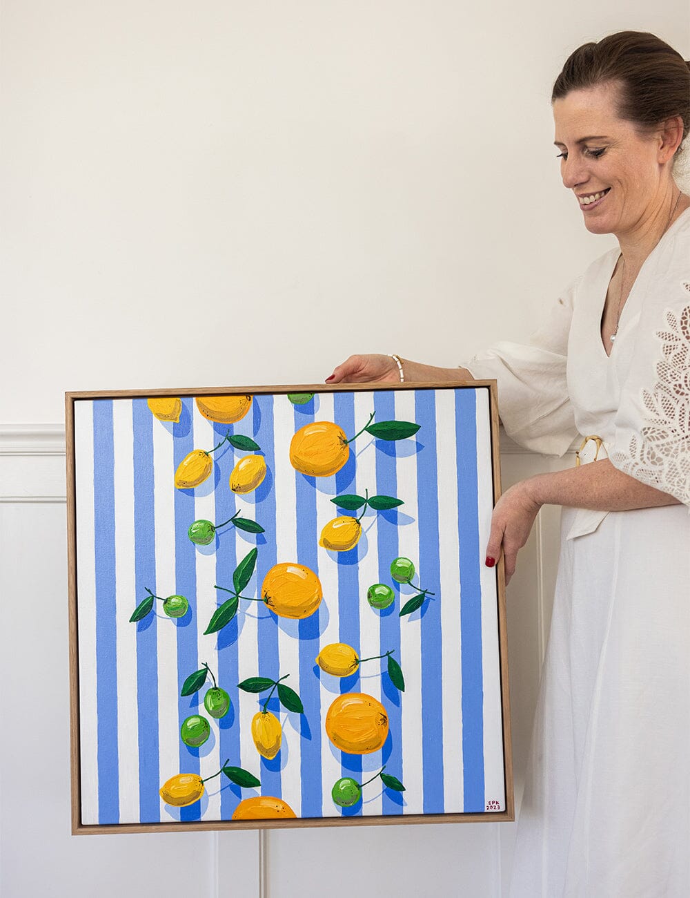 "Citrus" Original Eliza Koch Artwork artwork Bespoke Letterpress