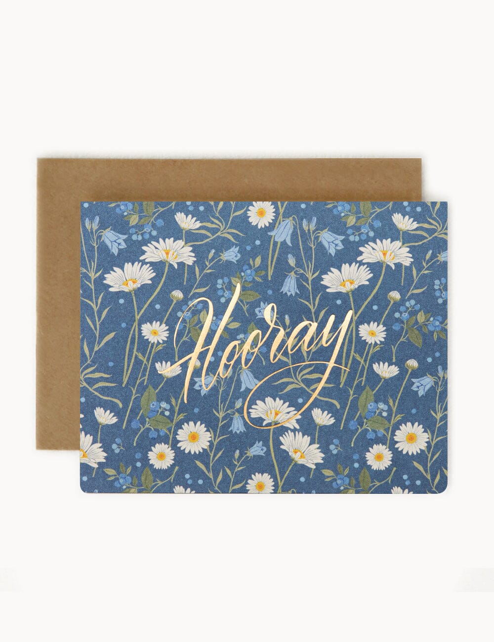 Hooray (Daisies) Greeting Card Greeting Cards Bespoke Letterpress