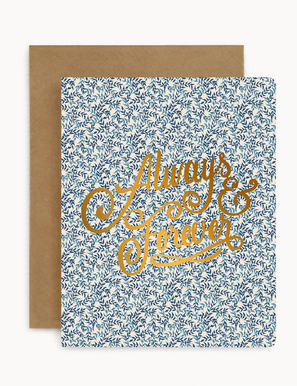 Always and Forever - Bluebloom Ivy Greeting Cards Bespoke Letterpress