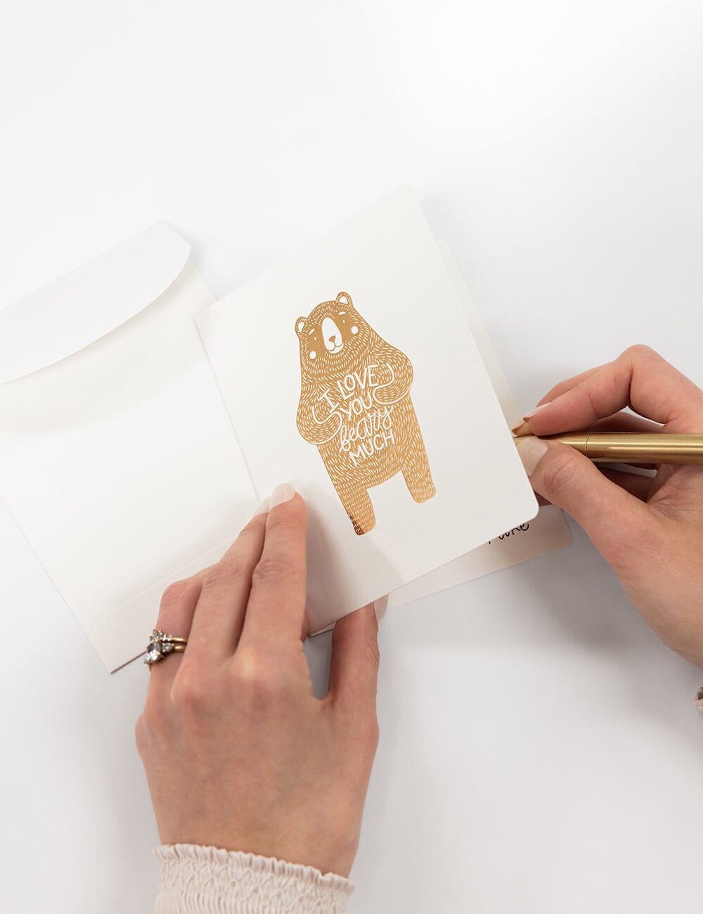 I Love You Beary Much Greeting Card Greeting Cards Bespoke Letterpress