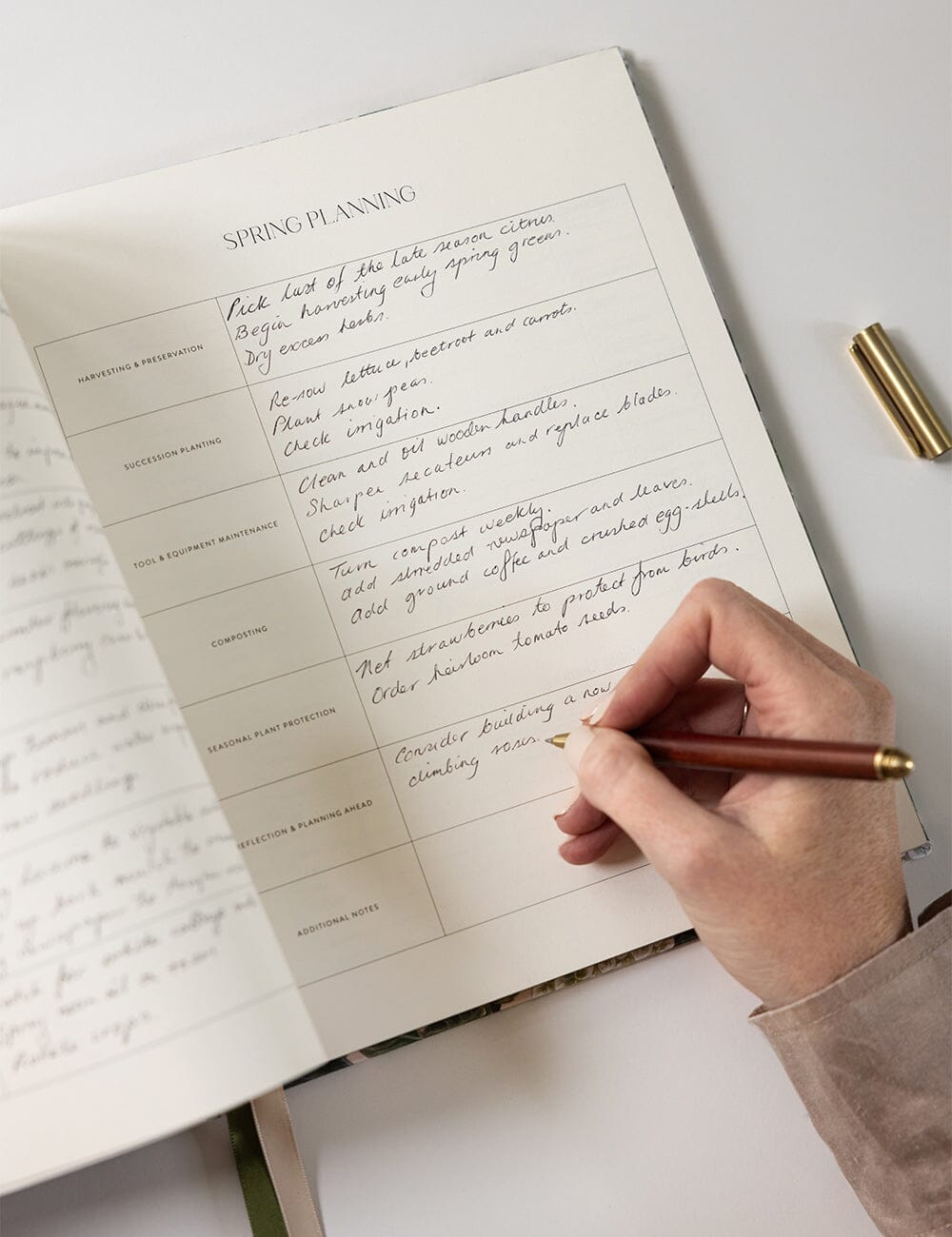 Heirloom Gardening Journal - Hydrangea