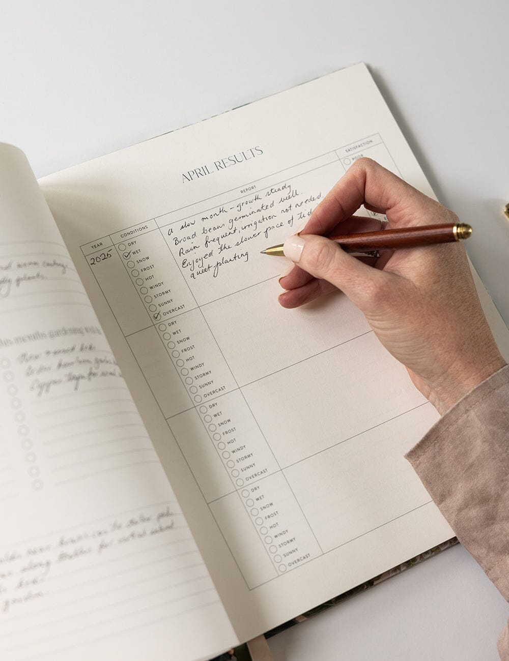 Heirloom Gardening Journal - Hydrangea
