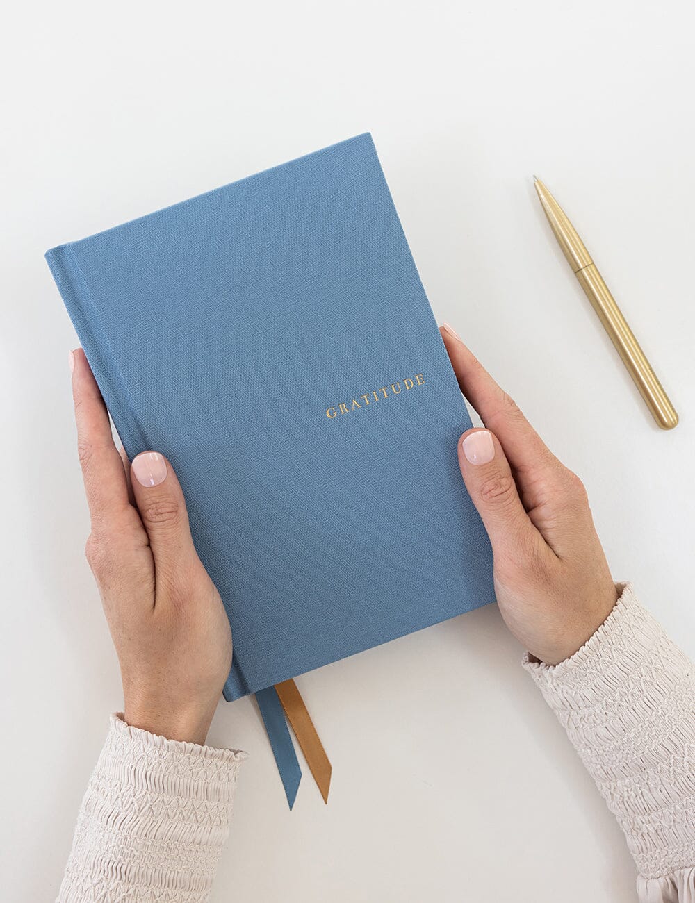 Gratitude Journal - Cove Blue Journals Bespoke Letterpress