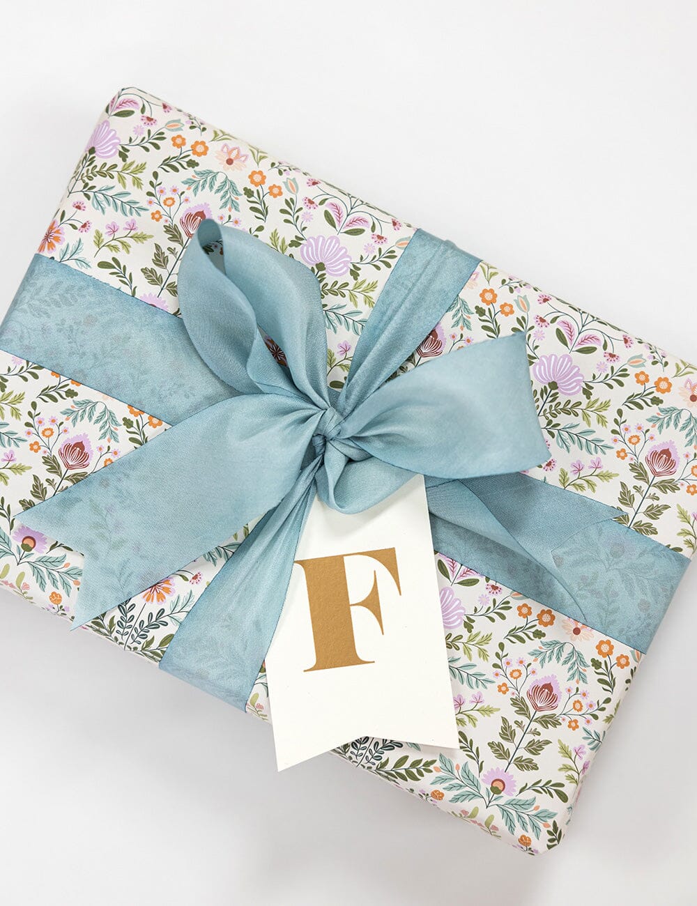 F - Single Alphabet Gift Tag Gift Tags Bespoke Letterpress