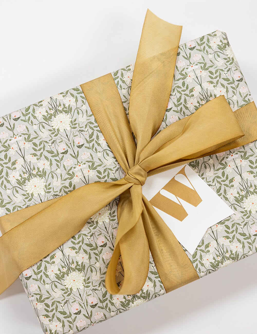 W - Single Alphabet Gift Tag Gift Tags Bespoke Letterpress