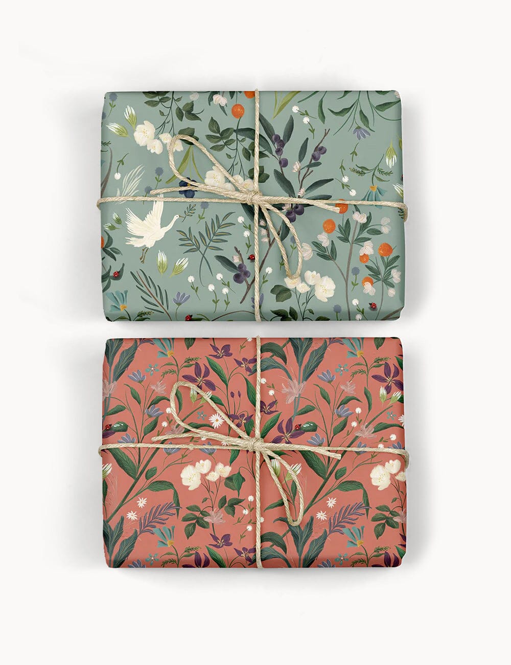 Cranes / Nancys Garden 6pk Gift Wrap Gift Wrap Bespoke Letterpress