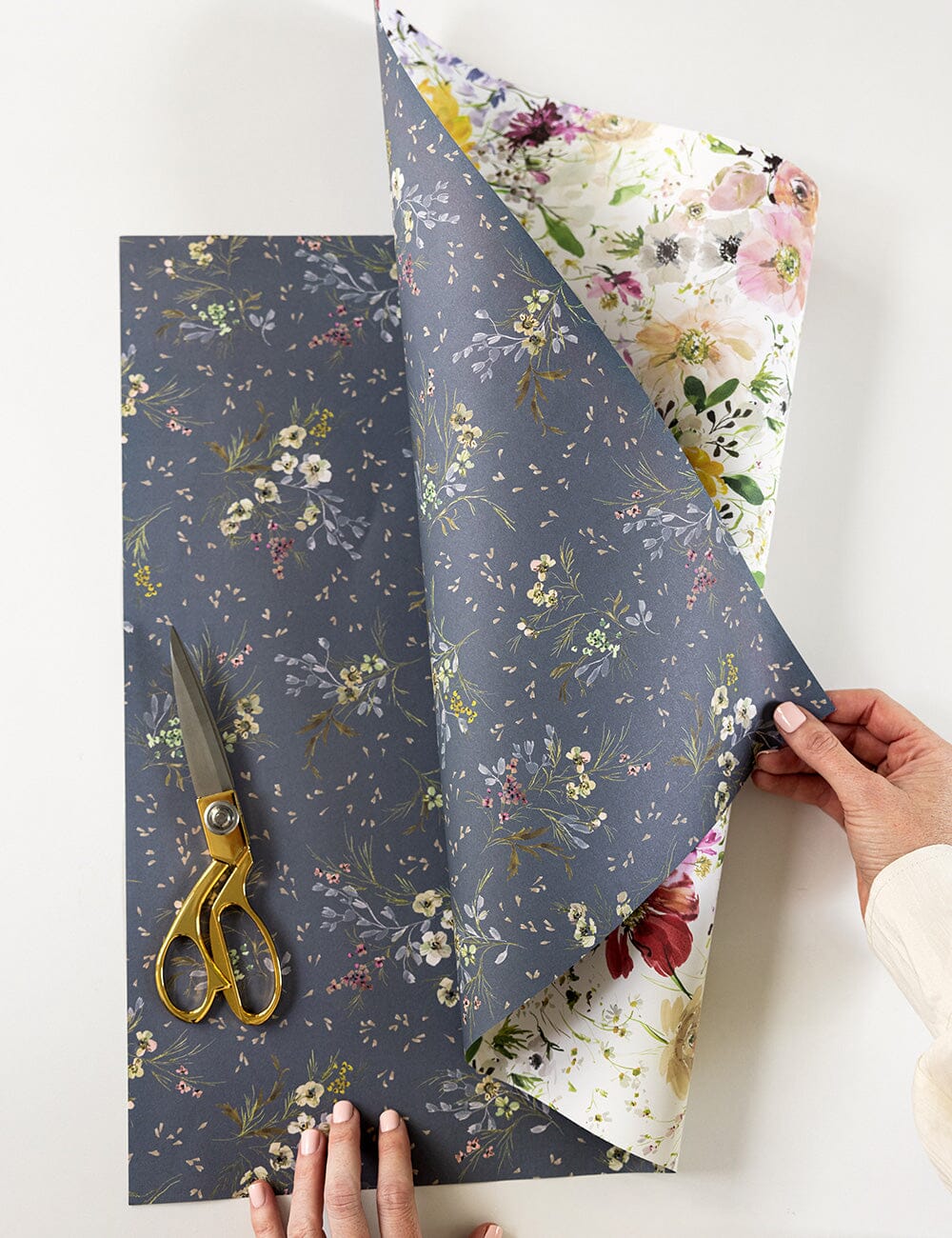 Wax Flower / Poppies 6pk Gift Wrap Gift Wrap Bespoke Letterpress