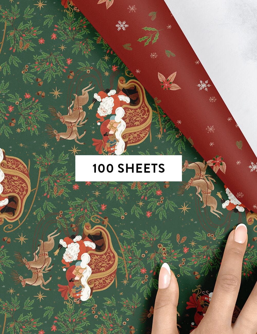Yuletide Petals Quilted Door Cover GFTOTP14581