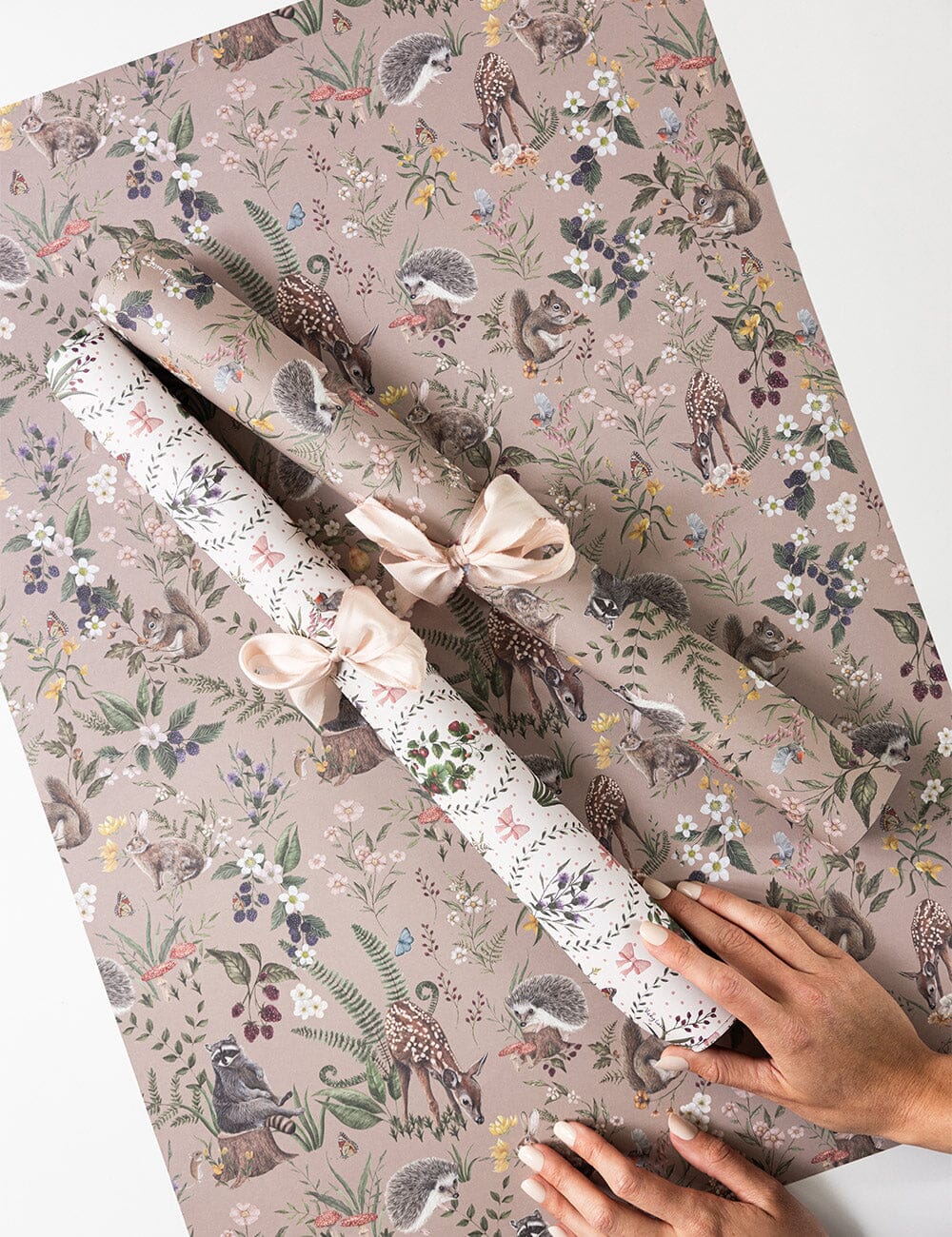 Dainty Petals / Garden Reverie 6pk Gift Wrap Sheets Gift Wrap Bespoke Letterpress