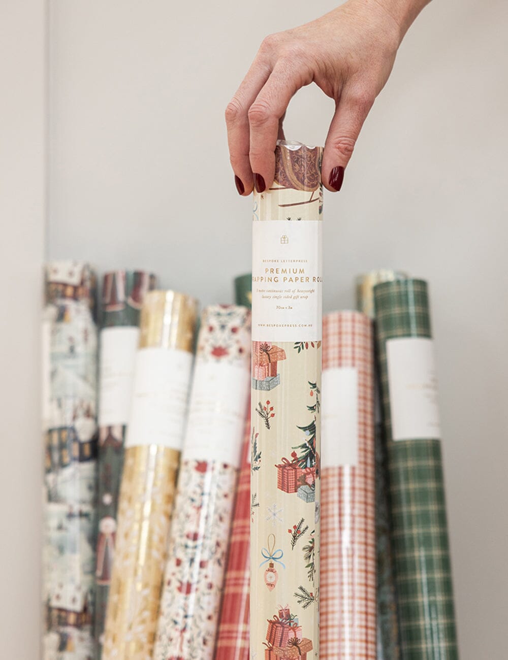 Gift Wrap Roll 3m - Jolly Santa