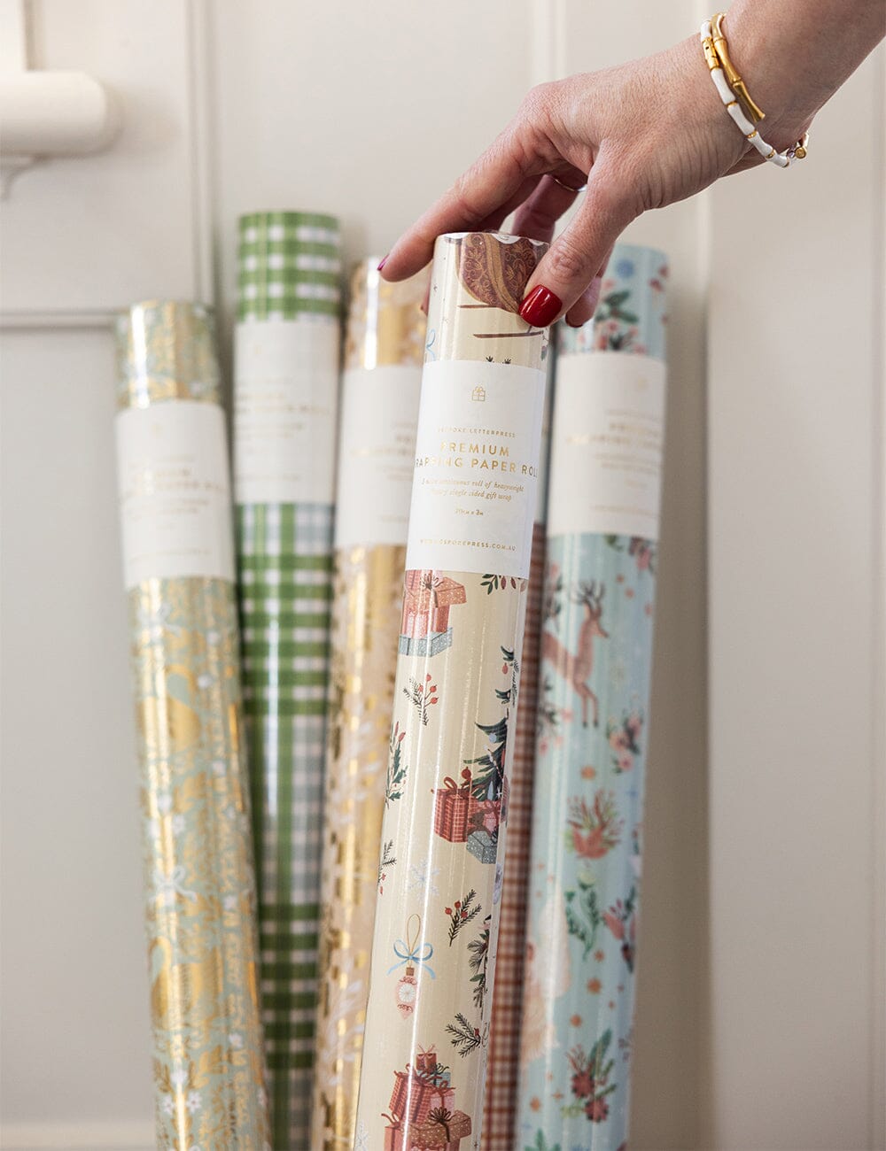 Gift Wrap Roll 3m - Jolly Santa