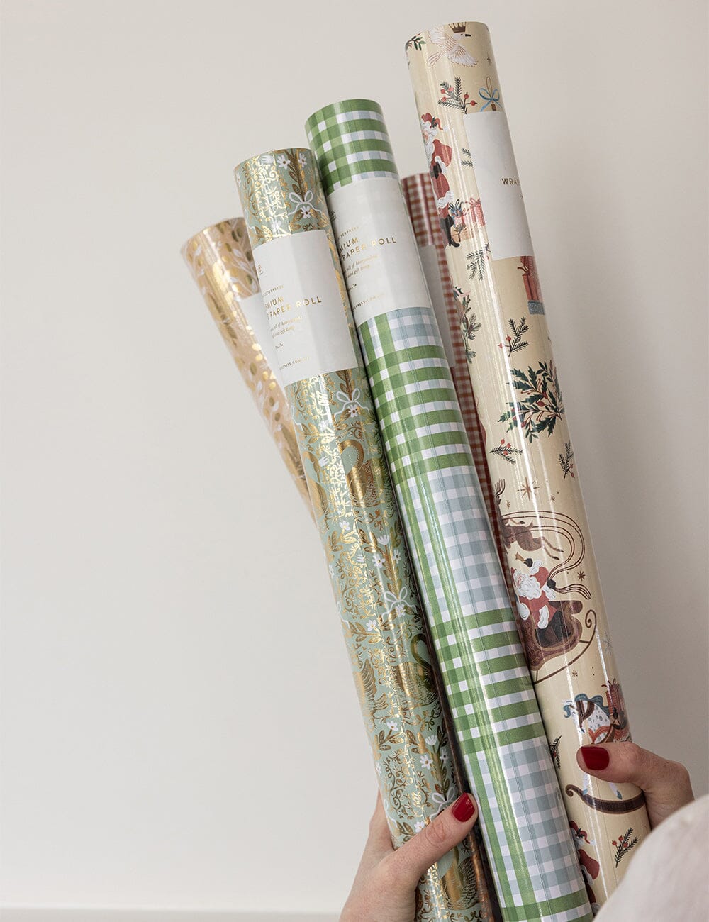 Gift Wrap Roll 3m - Jolly Santa