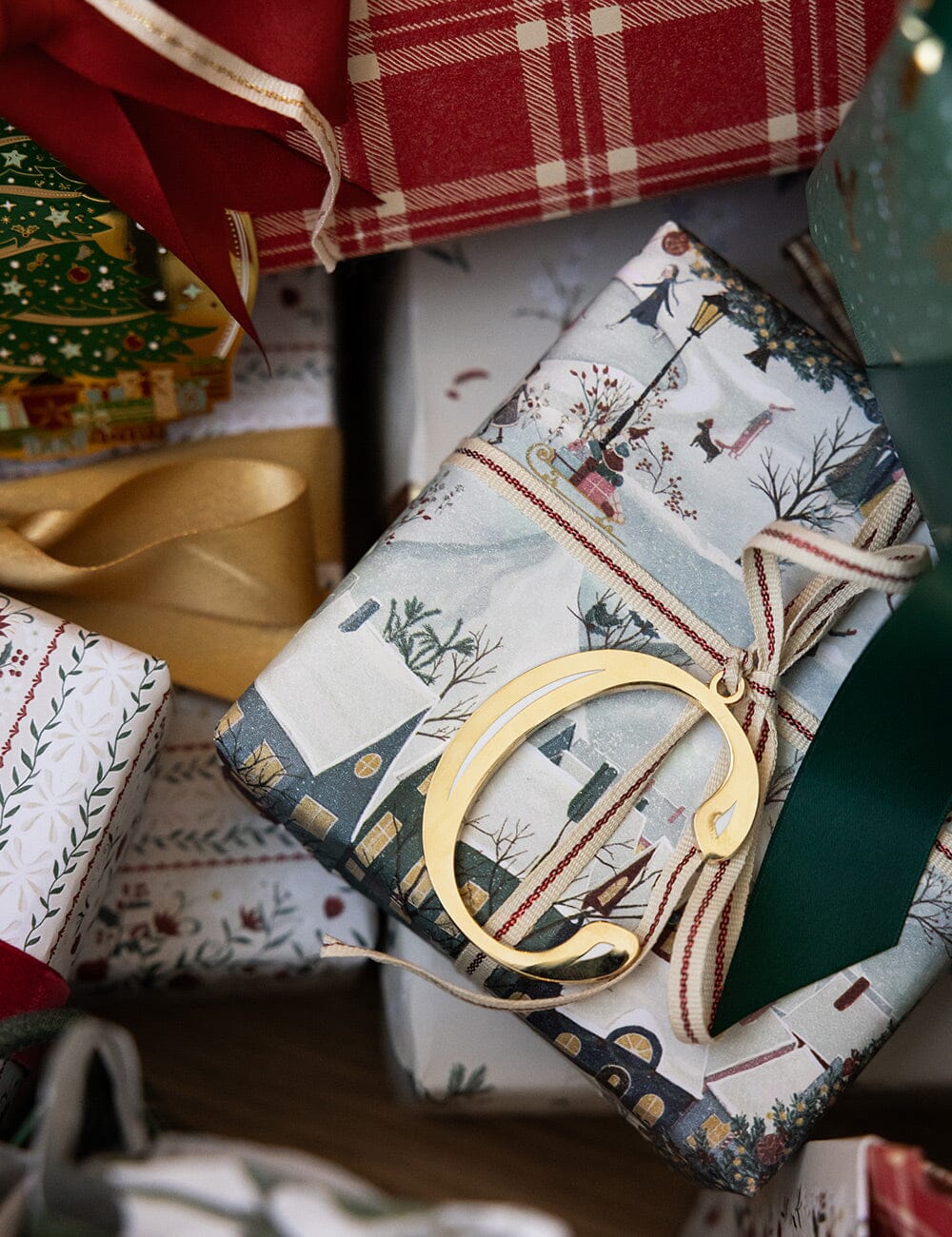 Gift Wrap Roll 3m - The Christmas Village