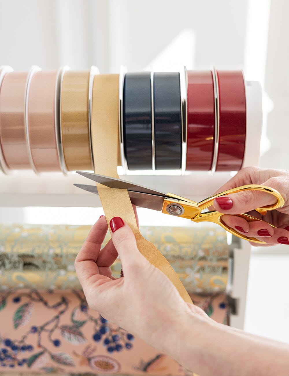Luxury Gift Wrap Station