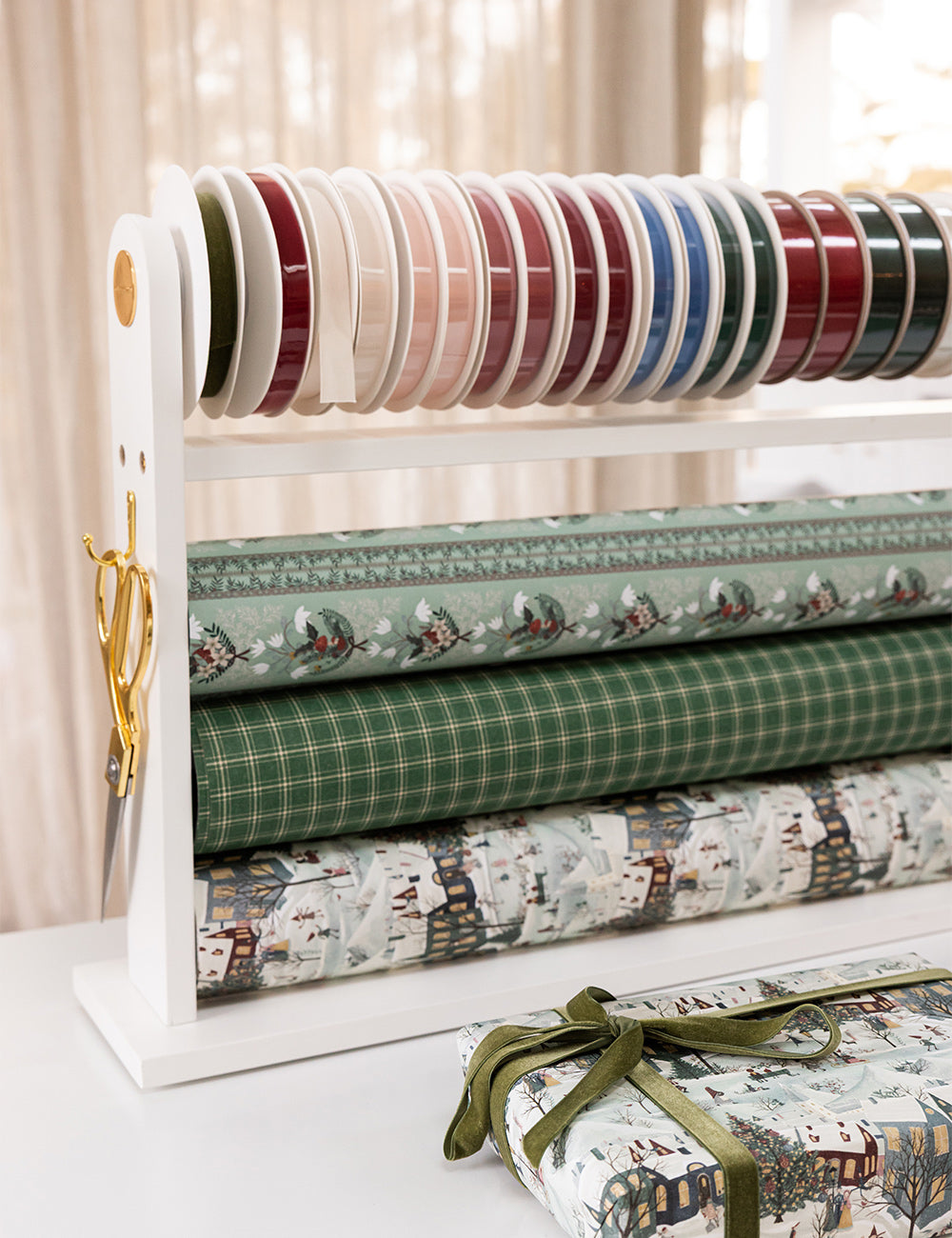 Luxury Gift Wrap Station