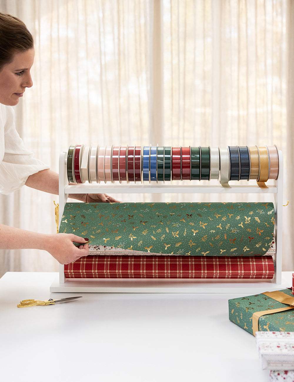 Luxury Gift Wrap Station