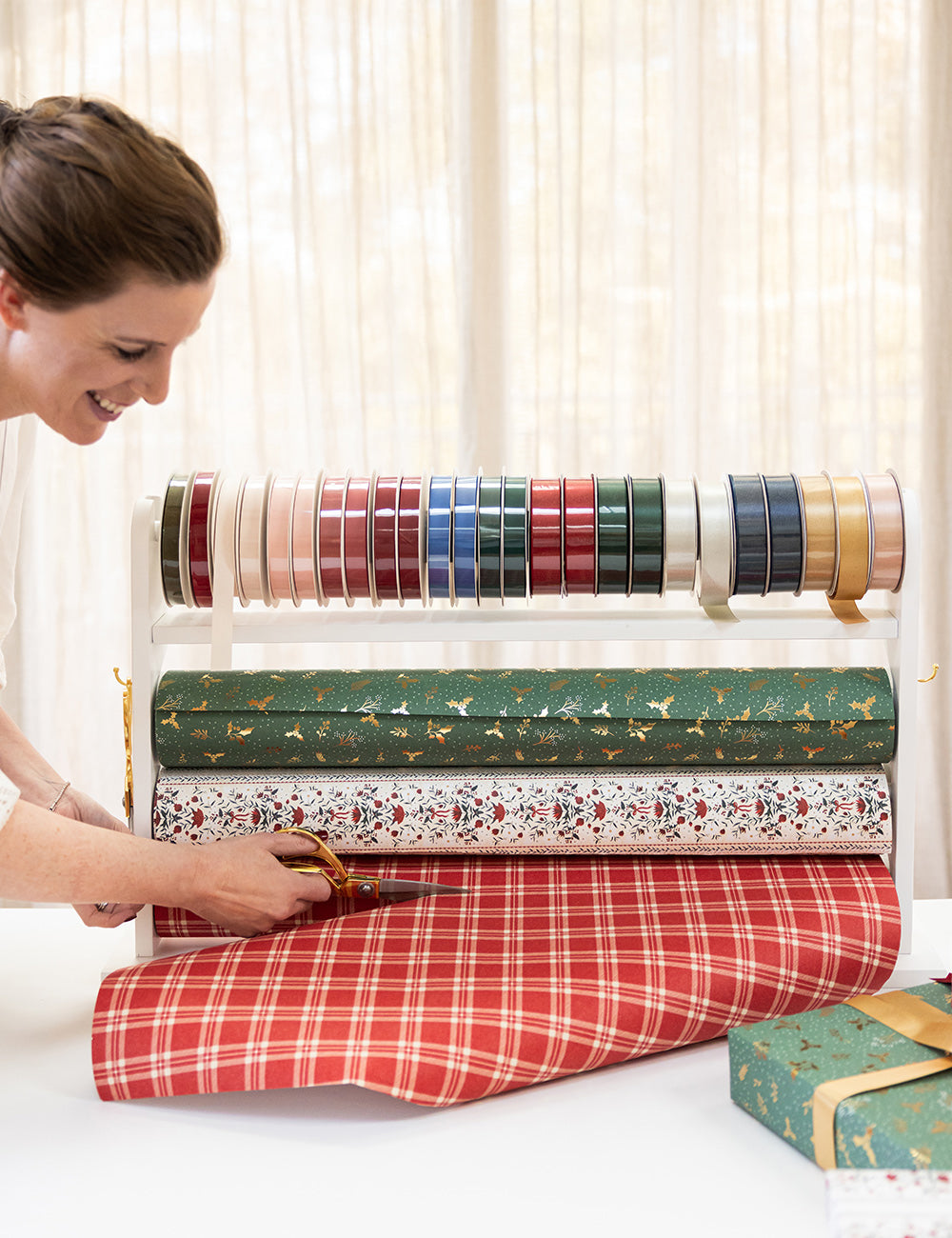 Luxury Gift Wrap Station