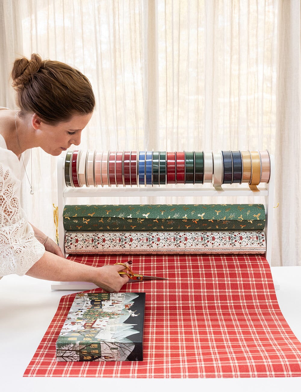 Luxury Gift Wrap Station