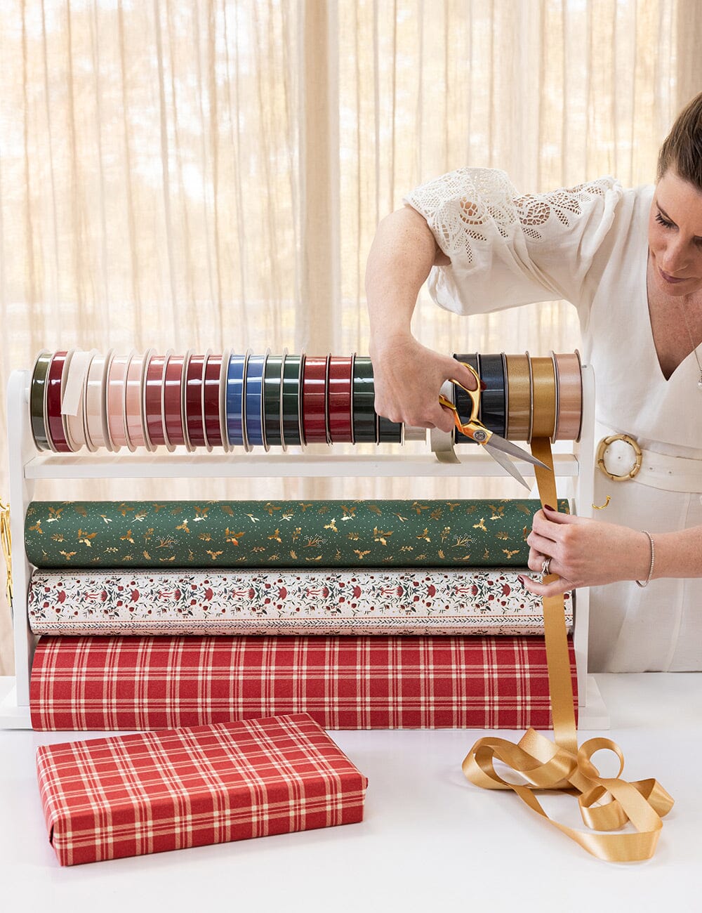 Luxury Gift Wrap Station