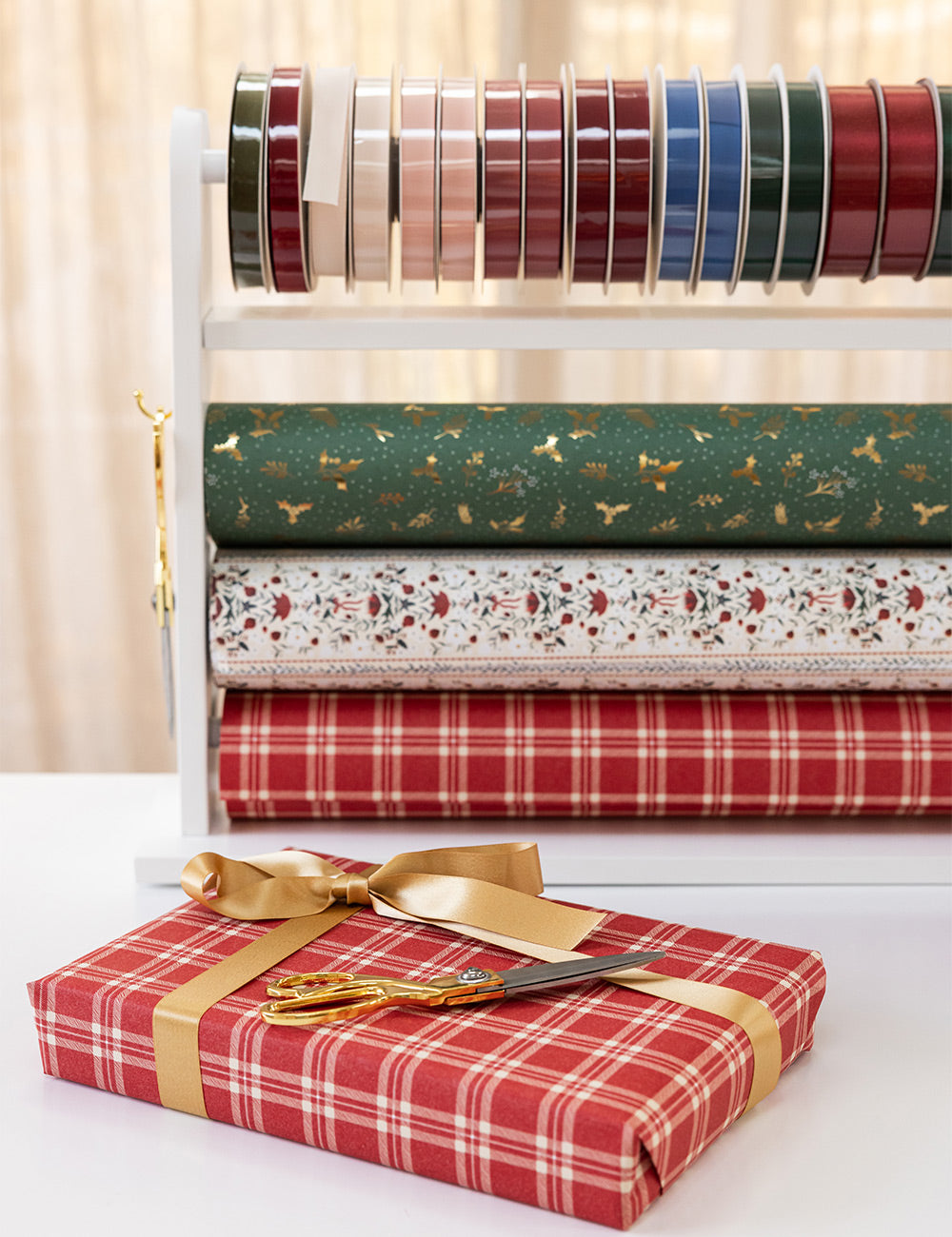 Luxury Gift Wrap Station