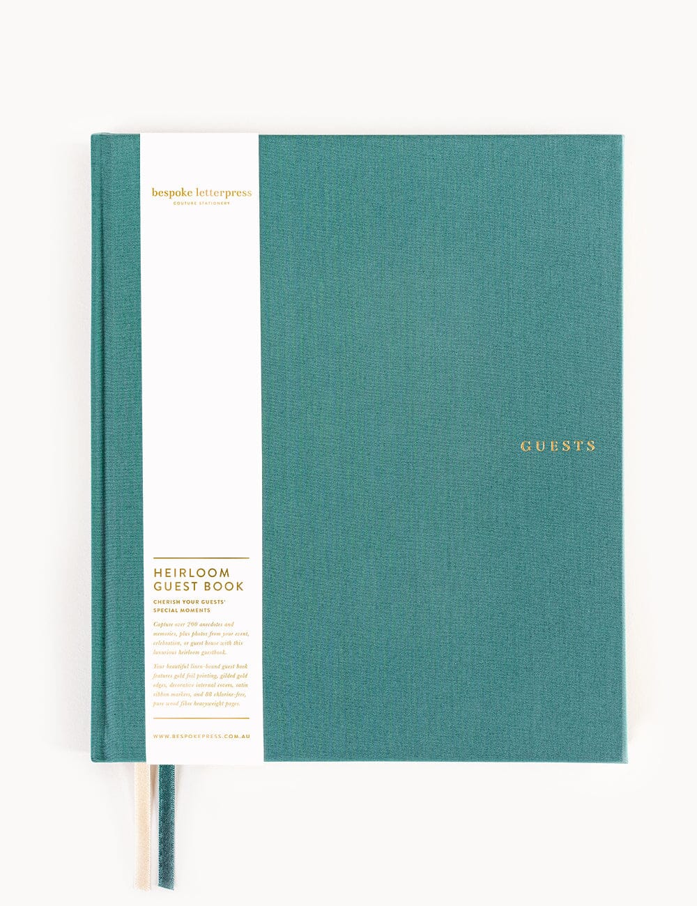 Guest Book - Juniper Journals Bespoke Letterpress