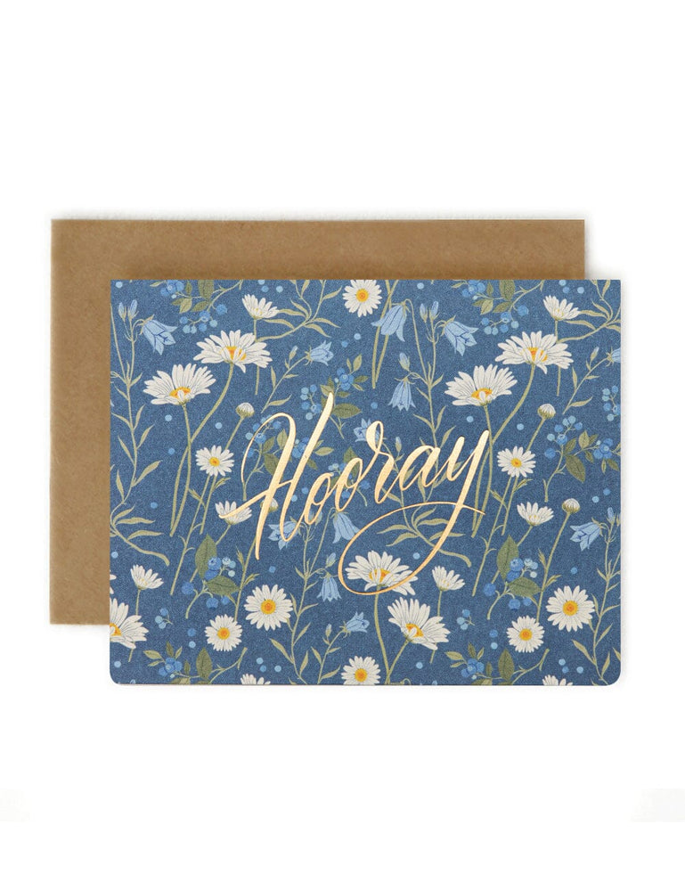 Hooray (Daisies) Greeting Card