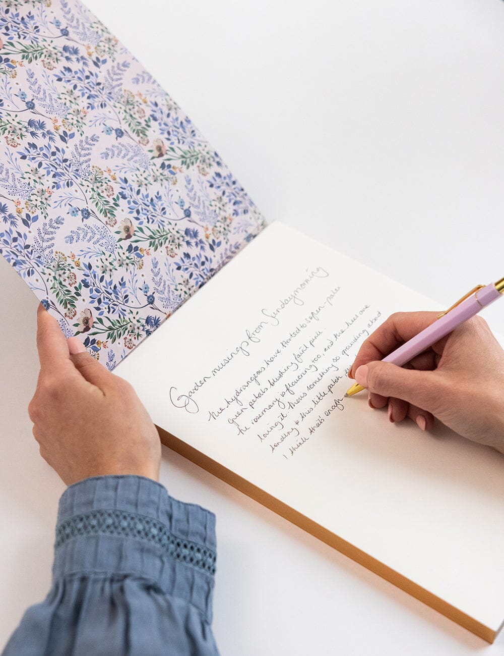 Bluebuds Notepad Jumbo Jotter Jotters Bespoke Letterpress