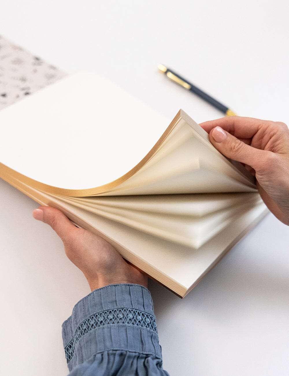 Button Fern Notepad Jumbo Jotter
