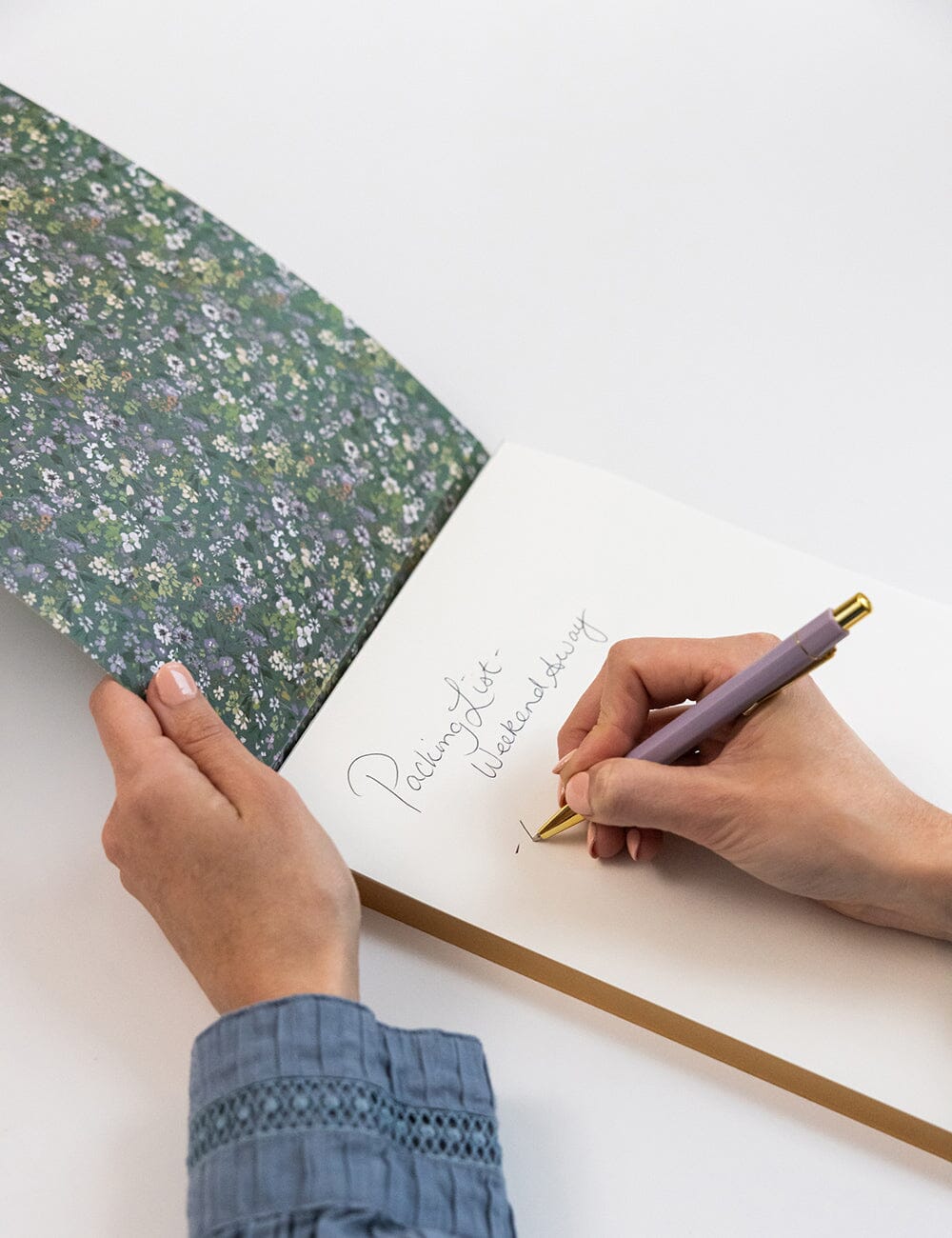 Summer Perennials Notepad Jumbo Jotter Jotters Bespoke Letterpress