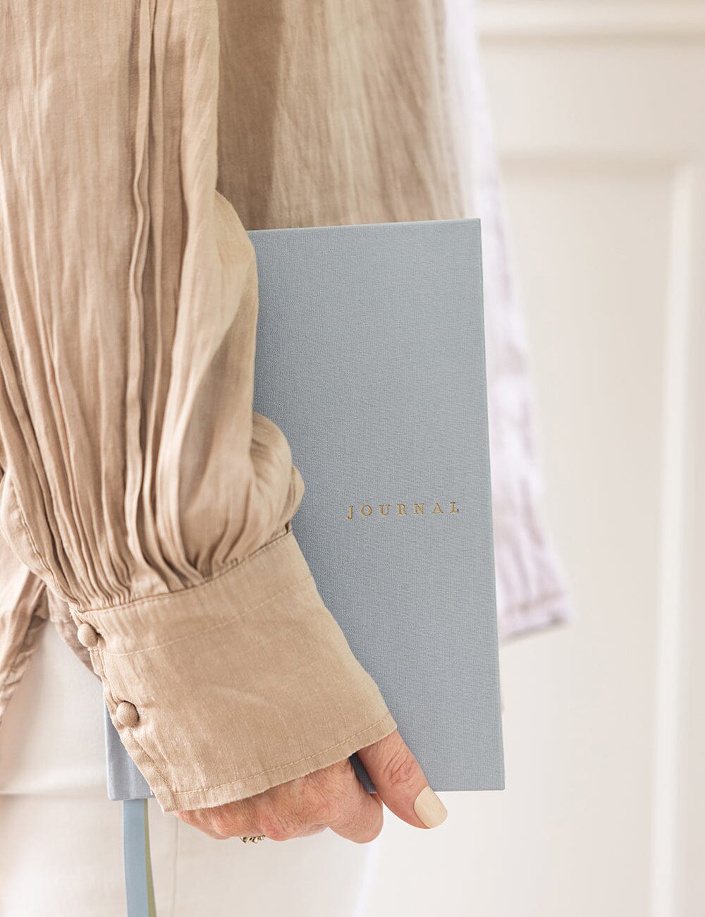 Gift Set - Linen Journal - Luna Blue