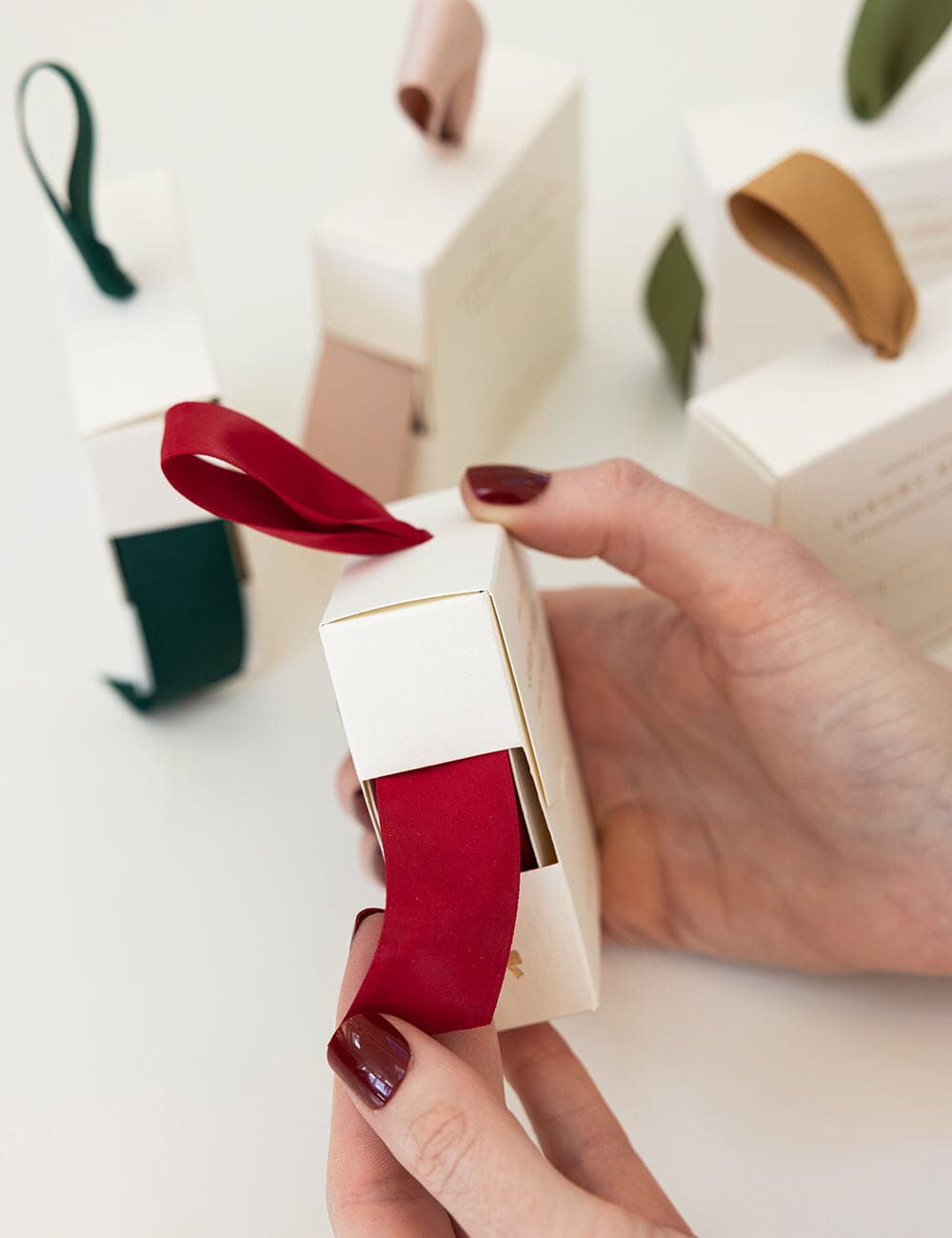 Red Luxury Satin Ribbon - 10 metres Satin Ribbon Bespoke Letterpress