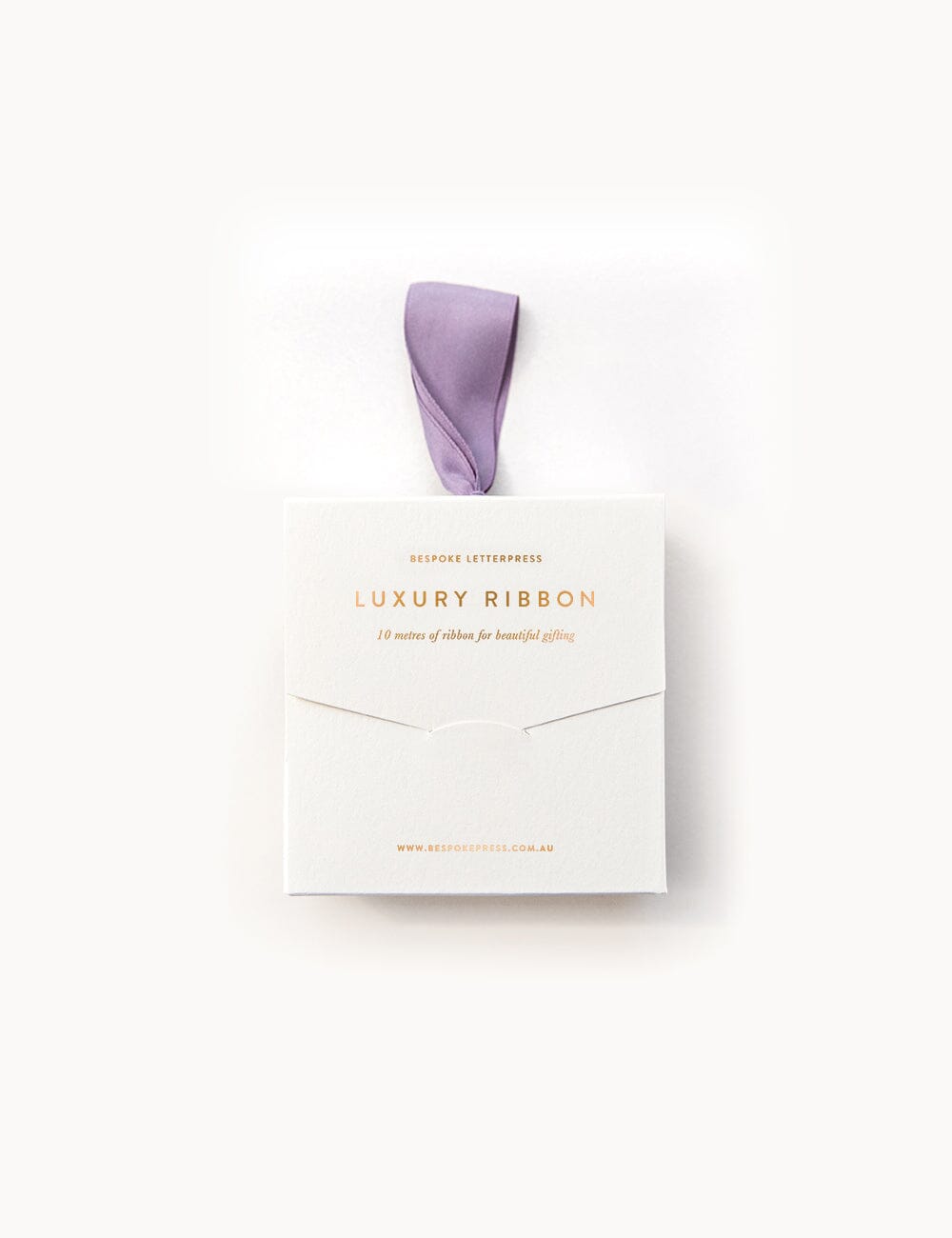 Mauve Luxury Satin Ribbon - 10 metres