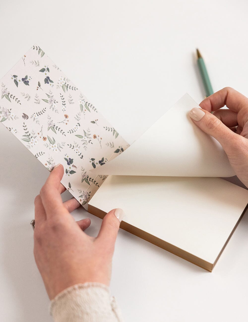 Button Fern Notepad Mini Jotter