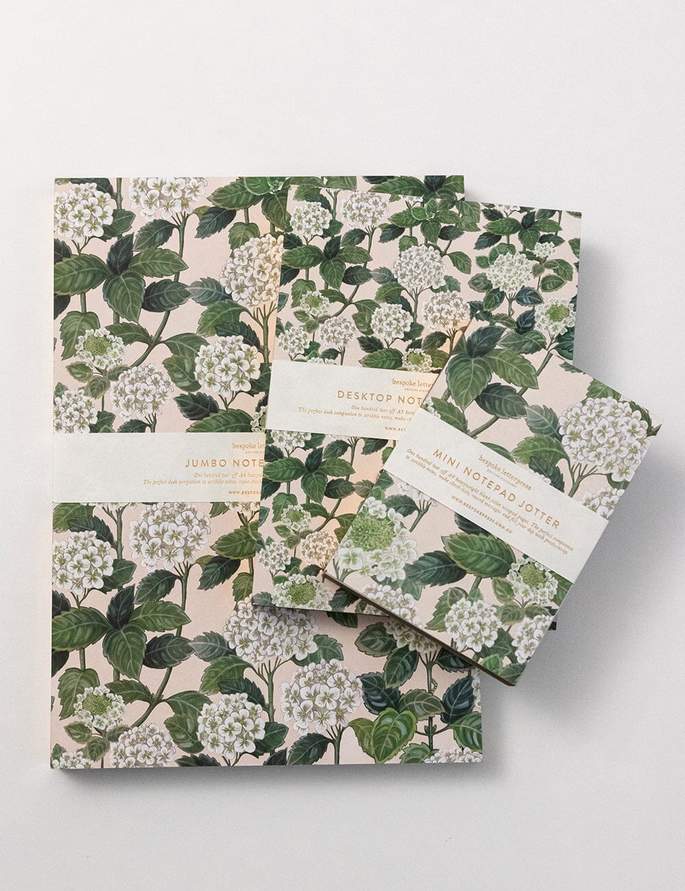 Hydrangea Notepad Mini Jotter