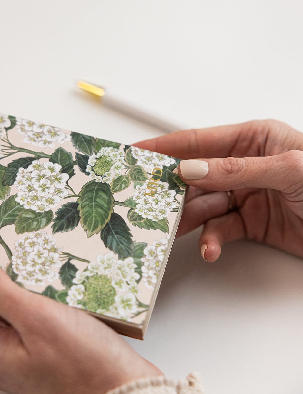 Hydrangea Notepad Mini Jotter