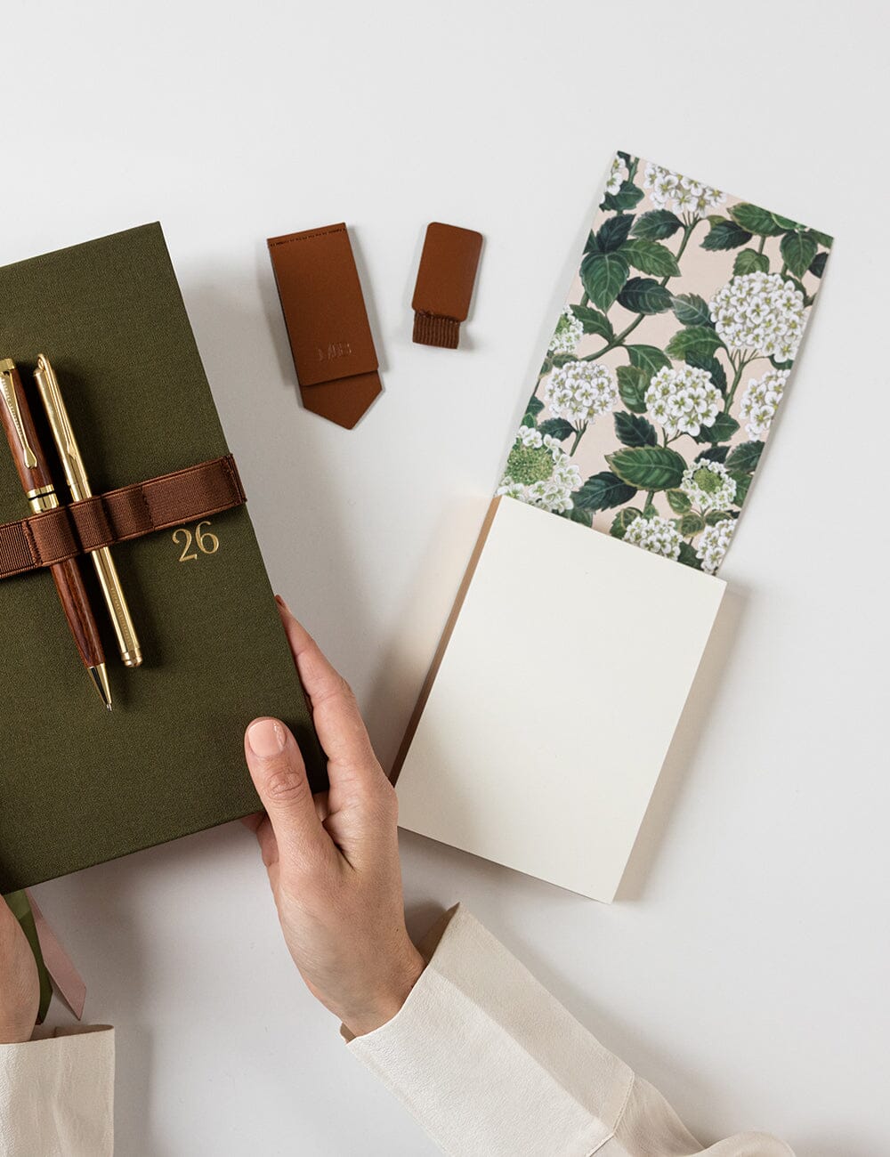 Hydrangea Notepad Mini Jotter