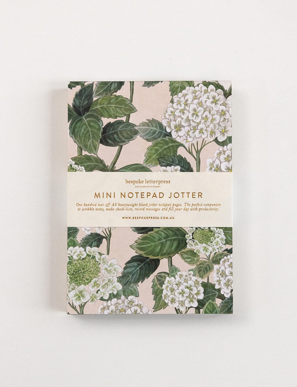 Hydrangea Notepad Mini Jotter