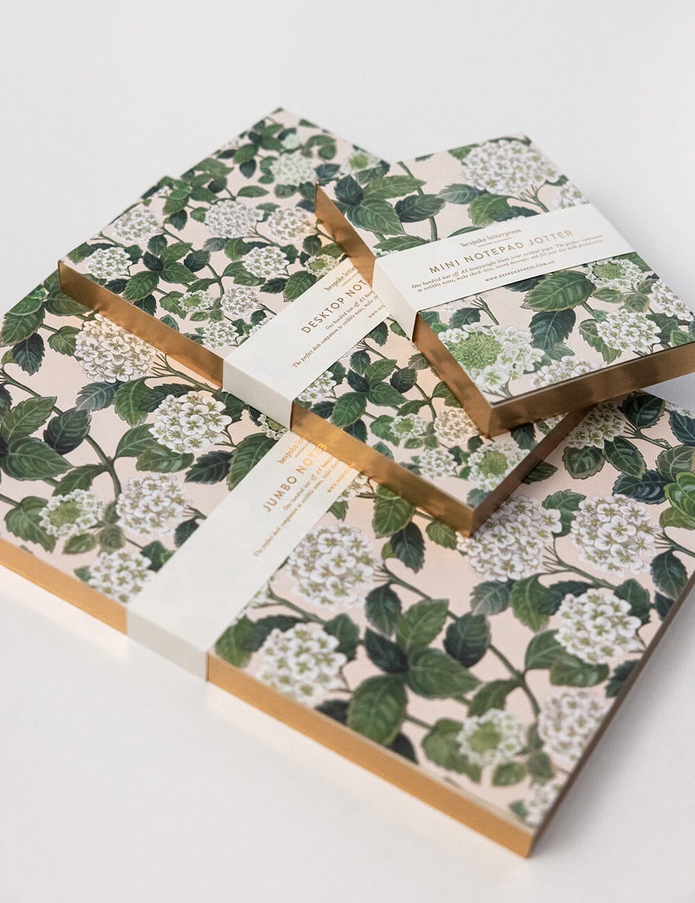 Hydrangea Notepad Mini Jotter