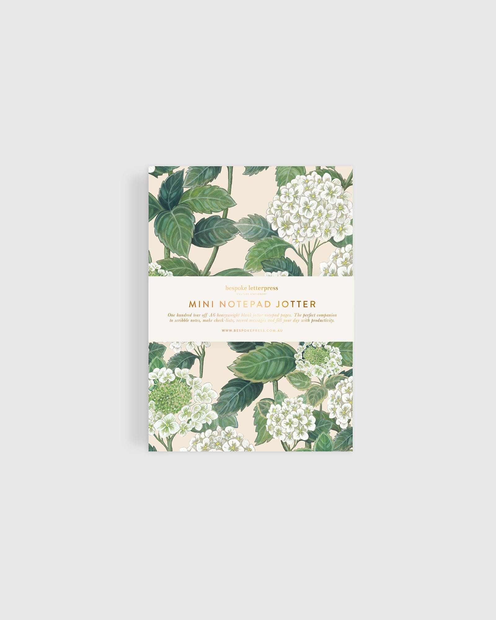 Hydrangea Notepad Mini Jotter