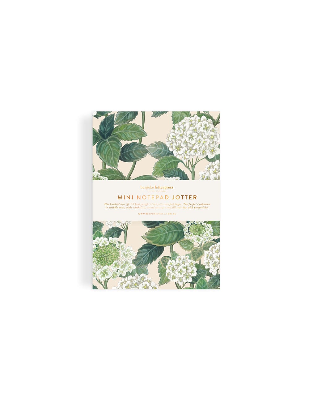 Hydrangea Notepad Mini Jotter